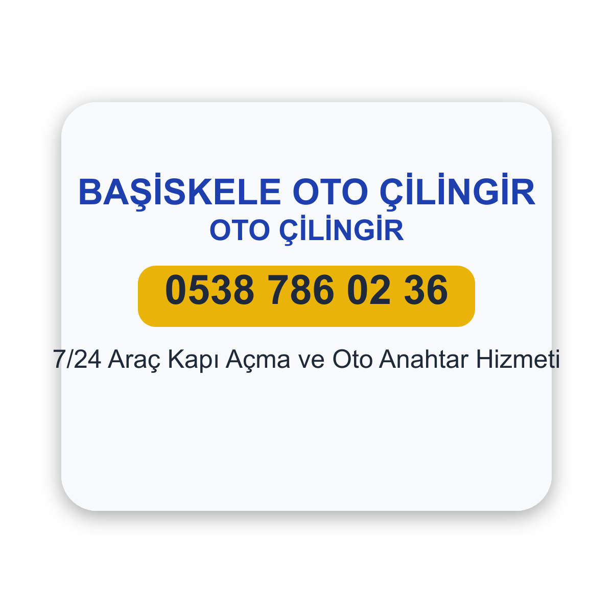 Başiskele oto çilingir hizmeti - 7/24 araç kapı açma ve kilit değişimi - Telefon: 0538 786 02 36
