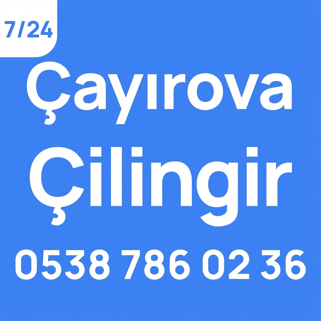 Çayırova acil çilingir hizmeti - 7/24 kapı açma ve kilit değişimi - Telefon: 0538 786 02 36
