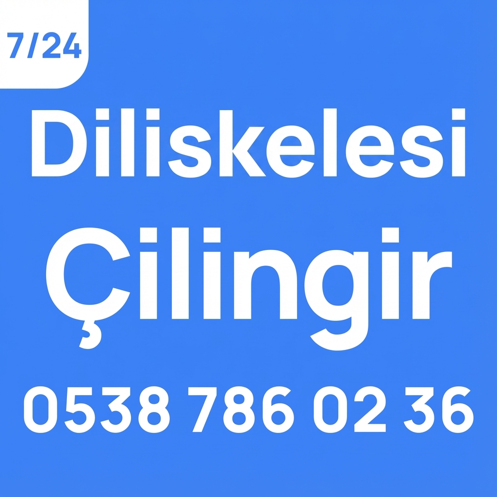 Diliskelesi acil çilingir hizmeti - 7/24 kapı açma ve kilit değişimi - Telefon: 0538 786 02 36