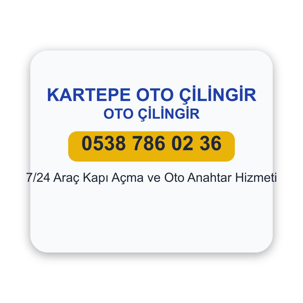 Kartepe oto çilingir hizmeti - 7/24 araç kapı açma ve kilit değişimi - Telefon: 0538 786 02 36
