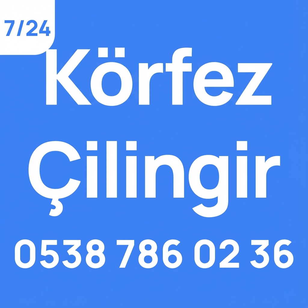 Körfez acil çilingir hizmeti - 7/24 kapı açma ve kilit değişimi - Telefon: 0538 786 02 36